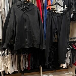 Champion Black Zip-Up Hoodie